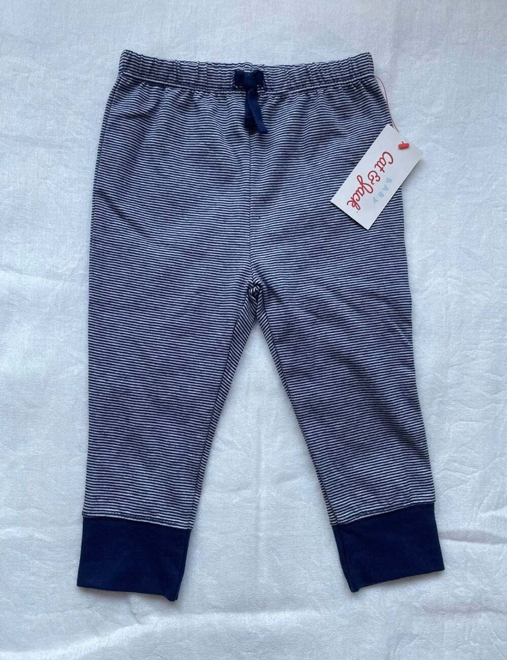 Cute striped leggings Size 12 month